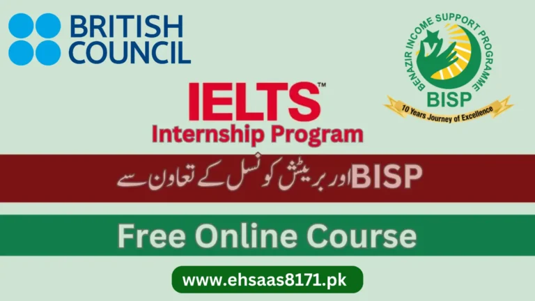 Free Online IELTS Course by British Council And BISP