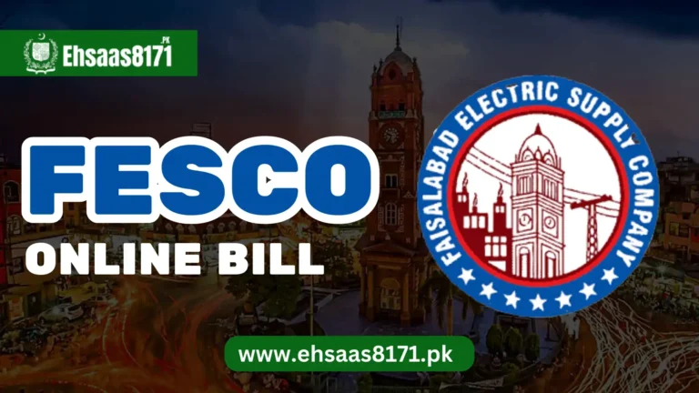 FESCO Online Bill 2024 – Download Duplicate Bill