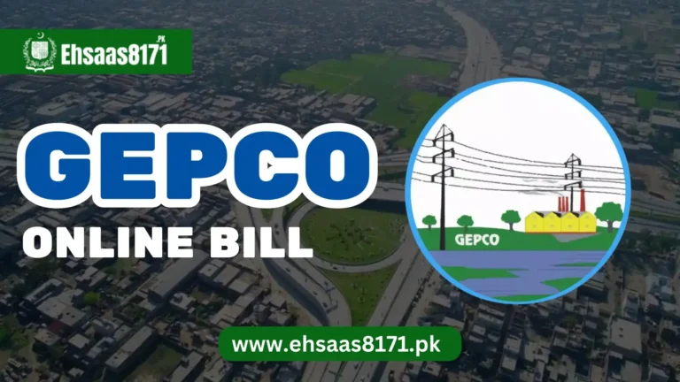 GEPCO Online Bill 2024 – Download Duplicate Bill