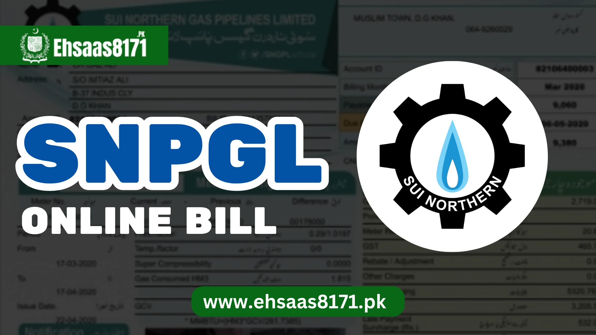 SNPGL Online Bill