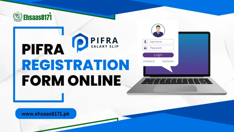PIFRA Online Registration Form & Login for Govt Employees